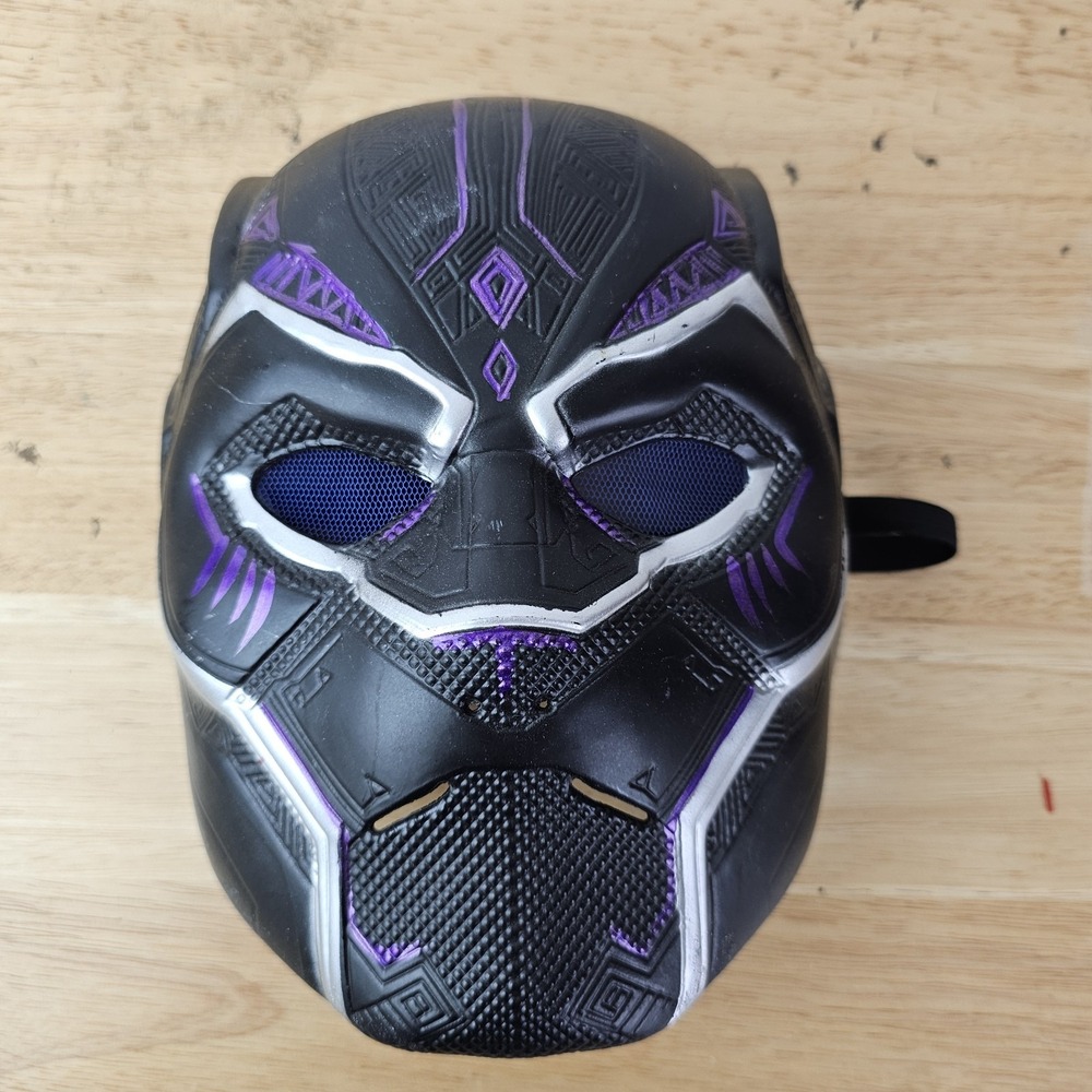 Black Panther Mask Perfect For Cosplay And Wall Display - Youth Kids